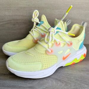 Nike Women's Sneakers - Yellow, Blue, and Orange